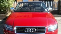 AUDI A4 1.8T 2005 RED CONVERTIBLE