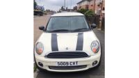 2009 Mini Cooper, White for Spares and Repairs