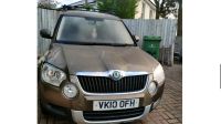 2010 Skoda Yeti 4X4 Scr 2.0 Tdi Spare or Repair