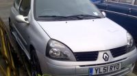 2001(51) RENAULT CLIO 1.5TD DCI65 DYNAMIQUE 3DR-SILVER 74000MLS NON-RUNNER 