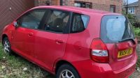2004 Red Honda Jazz 1.4 Spare or Repair Only