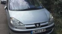 2003 Peugeot 807 GLX HDI 2.2 Breaking for Parts
