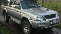 2003 Mitsubishi L200 Warrior 2.5 TD 4x4 Spares or Repairs