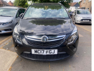 2017 Vauxhall, Zafira, Mpv, Manual, 5 Doors Spares or Repair