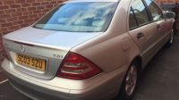 2003 Mercedes C Class 2.1 5dr Spares or Repair