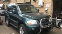 2006 Mitsubishi Shogun 3.2 Manual SWB Spares or Repair