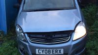 2008 Vauxhall Zafira Exclusive 2008 1.6