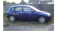 2005 Mazda 3 Sakata, Manual, 1598 (cc) Petrol, 5 doors, Spares or Repair