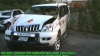 LOOKING FOR DAMAGED SALVAGE LANDCRUISER 3.0 D-4D FROM 2003 - 2007