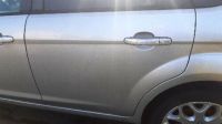 2008 Ford Focus Mk3 - Passenger Rear Door Moondust Silver