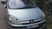 2003 Peugeot 807 Glx Hdi 2.2 Breaking for Parts