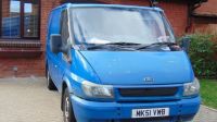 Ford Transit - good runner but likely to fail MOT on rust