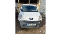 2011 Peugeot Partner, Panel Van, Manual, 1560 (cc) Spare or Repair