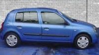 Blue 2003 Renault Clio