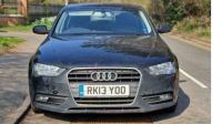 2013 Audi A4 2.0 Tdi Se Technik 5Dr Black Saloon **Spares or Repair**